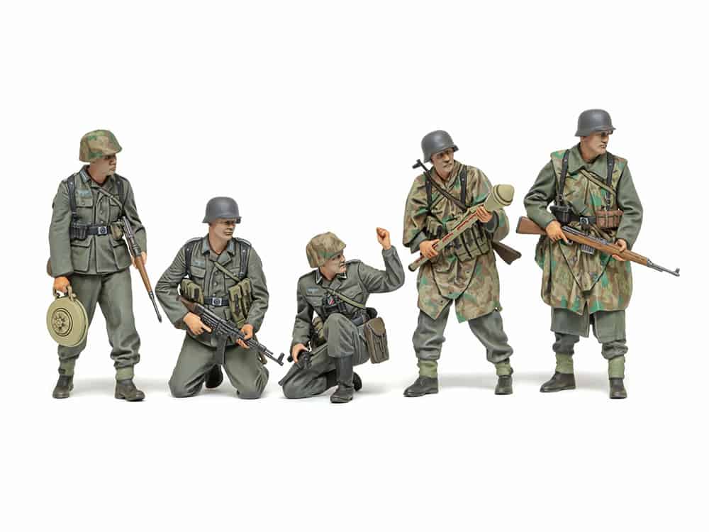 Tamiya 1/35 German Infantry Set (Late WWII) 35382