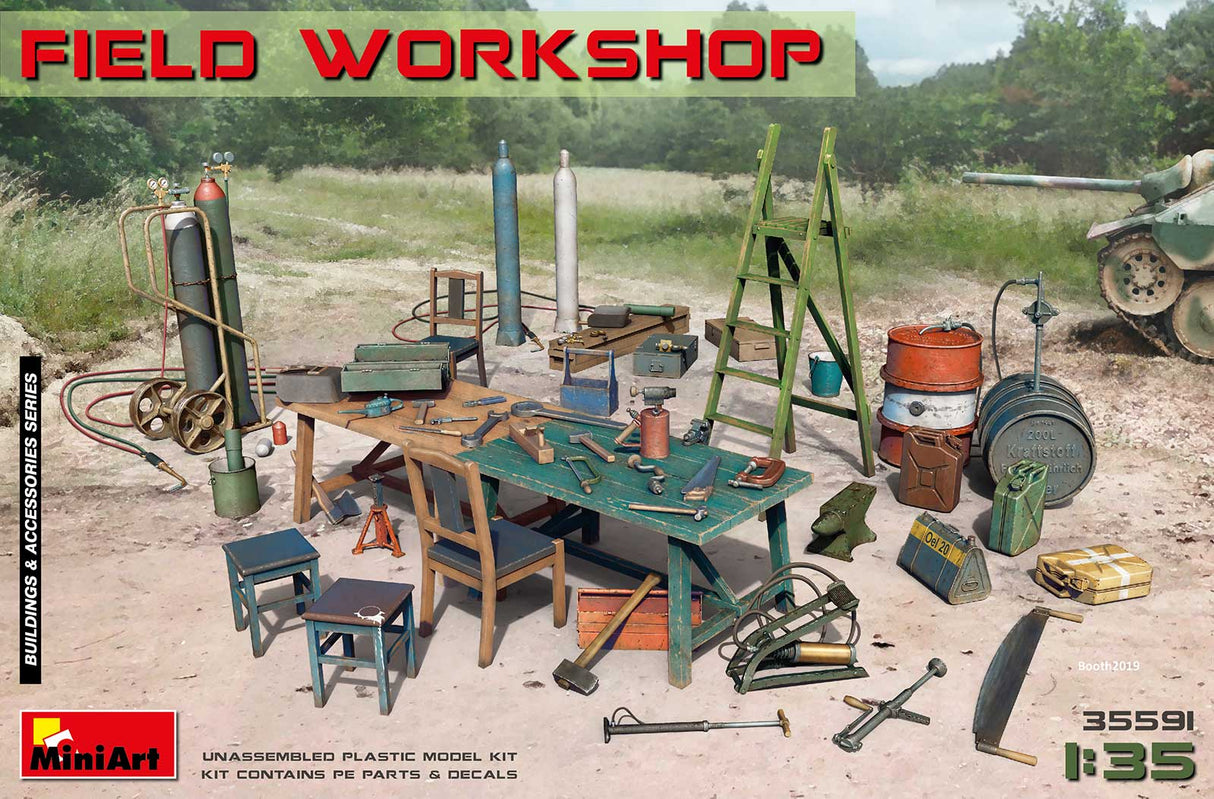 MiniArt 1/35 FIELD WORKSHOP 35591