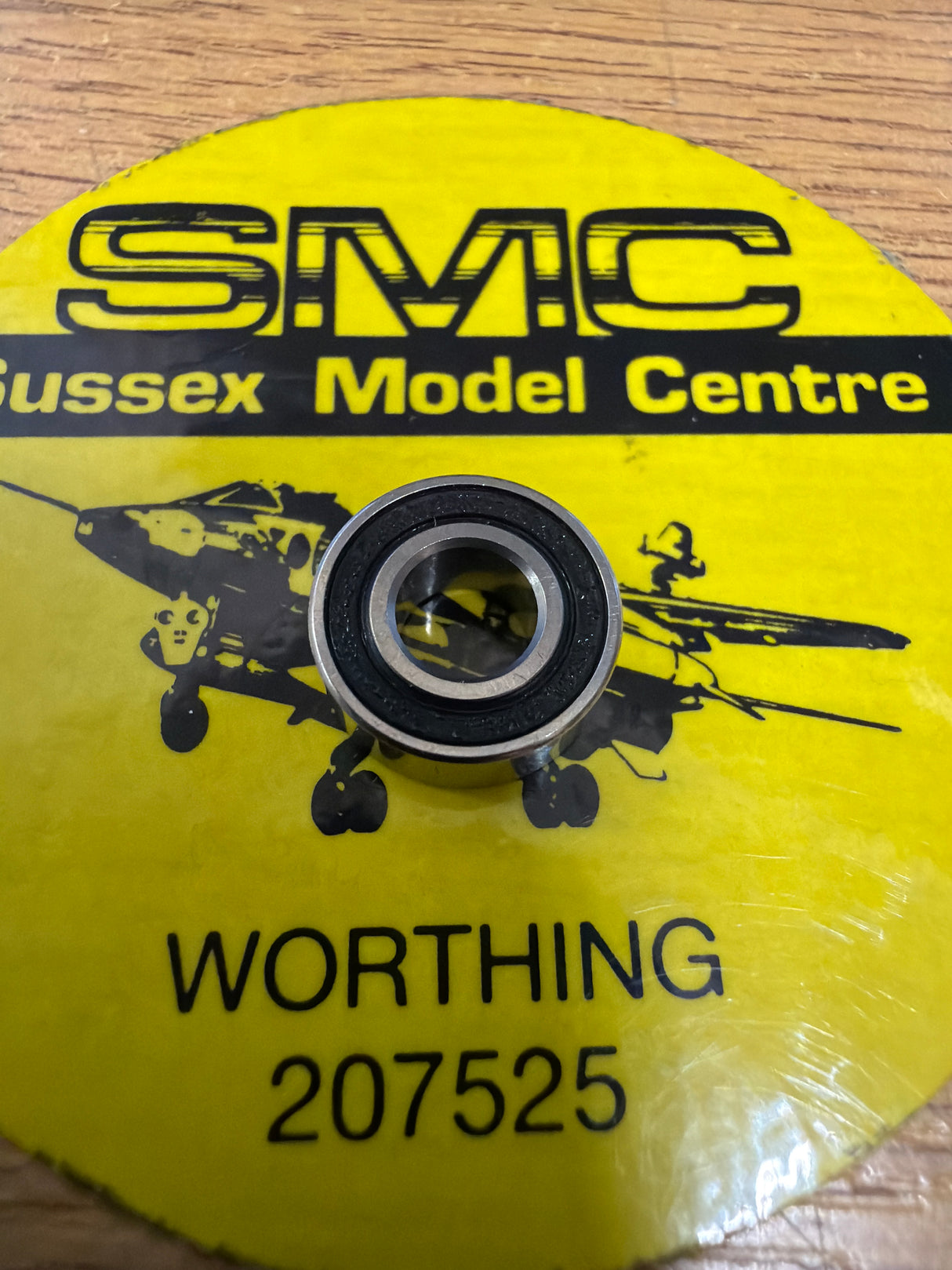 Ball bearings black rubber sealed (11x5x4mm) (each)