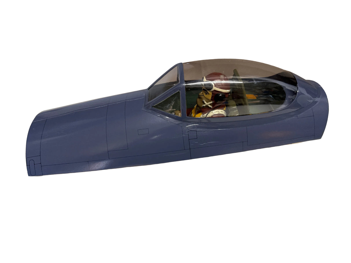 Black Horse Canopy/Pilot/Front Decking for Sea Fury 33cc