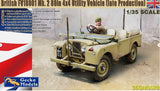 GECKO MODELS 1/35 Britiash FV18001 Mk.2 80in 4x4 Utility Vehicle (late production) Kit 35GM0078