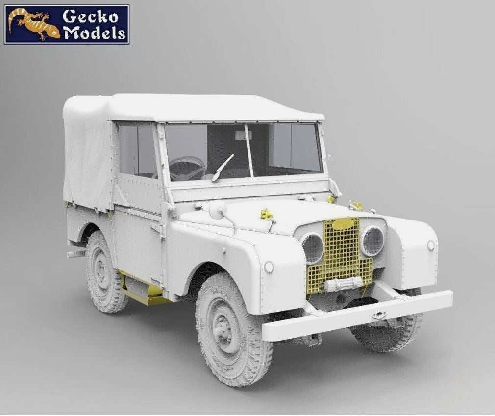 GECKO MODELS 1/35 Britiash FV18001 Mk.2 80in 4x4 Utility Vehicle (late production) Kit 35GM0078