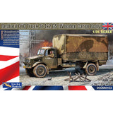 GECKO 1/35 British Bedford OYD Truck 3t4x2 (Wooden Cargo Body) Kit 35GM0153