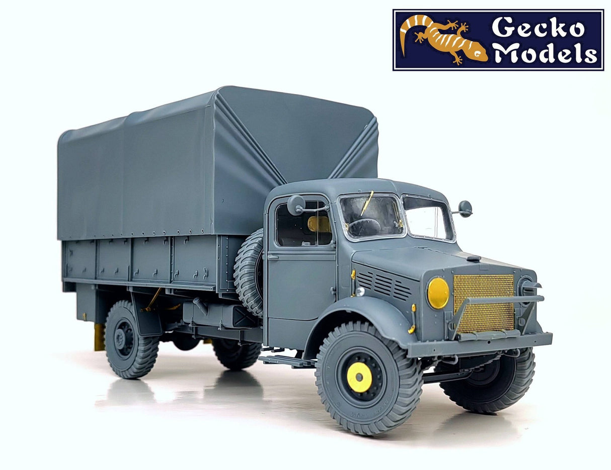 GECKO MODELS 1/35 Bedford OYD Truck 3t 4x2 GS (Metal Cargo Body) kit 35GM0155