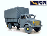 GECKO MODELS 1/35 Bedford OYD Truck 3t 4x2 GS (Metal Cargo Body) kit 35GM0155
