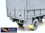 GECKO MODELS 1/35 Bedford OYD Truck 3t 4x2 GS (Metal Cargo Body) kit 35GM0155