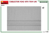 MiniArt 36065 Cobblestone Road w/ Tram Lines