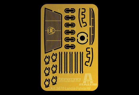 Italeri 1/24 Lancia Fulvia HF Rally Monte Carlo 1972 Kit 3670