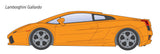 ITALERI 1/24 Lamborghini Gallardo Kit 3673