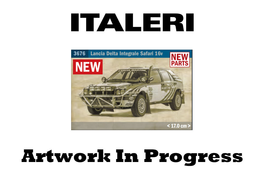 ITALERI 1/24 Lancia Delta Integrale Safari 16v 3676