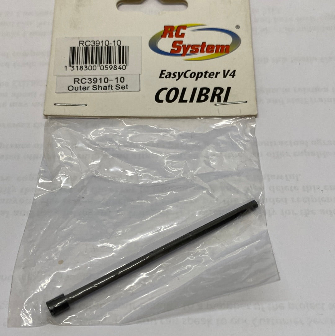 RC System Easy Copter V4 Colibri Outer Shaft Set RC3910-10 (box 21)