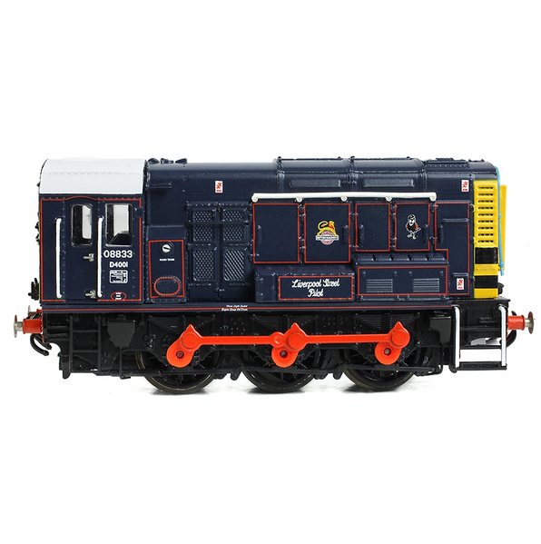 Graham Farish Class 08 08833 Liverpool Street Pilot BR/GER Lined Blue (Early Em.) 371-015E