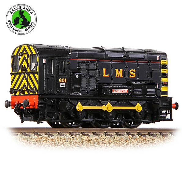 Graham Farish N Gauge Class 08 601 Spectre LMS Black 371-020DB