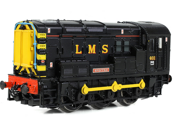 Graham Farish N Gauge Class 08 601 Spectre LMS Black 371-020DB