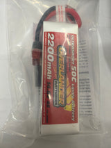 2200mAh 14.8V 4S 50C Ultrasport LiPo Battery Deans