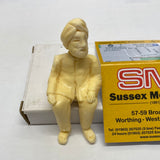 Scenic Accessories - Unpainted Resin Figure Sitting - (G-Scale/LGB)