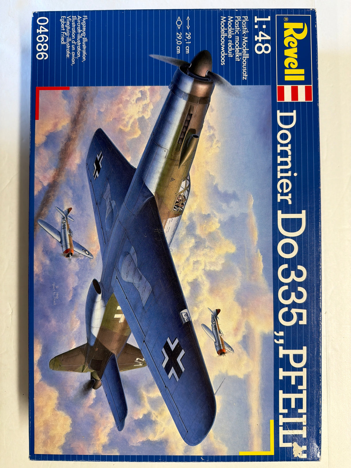Revell 1/48 Dornier Do 335 PFEil A1 A12 04686