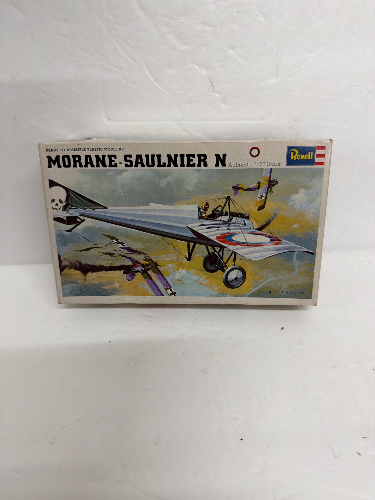Revell Morane-Saulnier N 1/72 Plastic model Kit Vintage