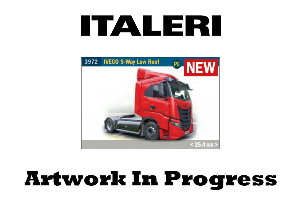ITALERI Iveco S-Way Low Roof Truck 3972