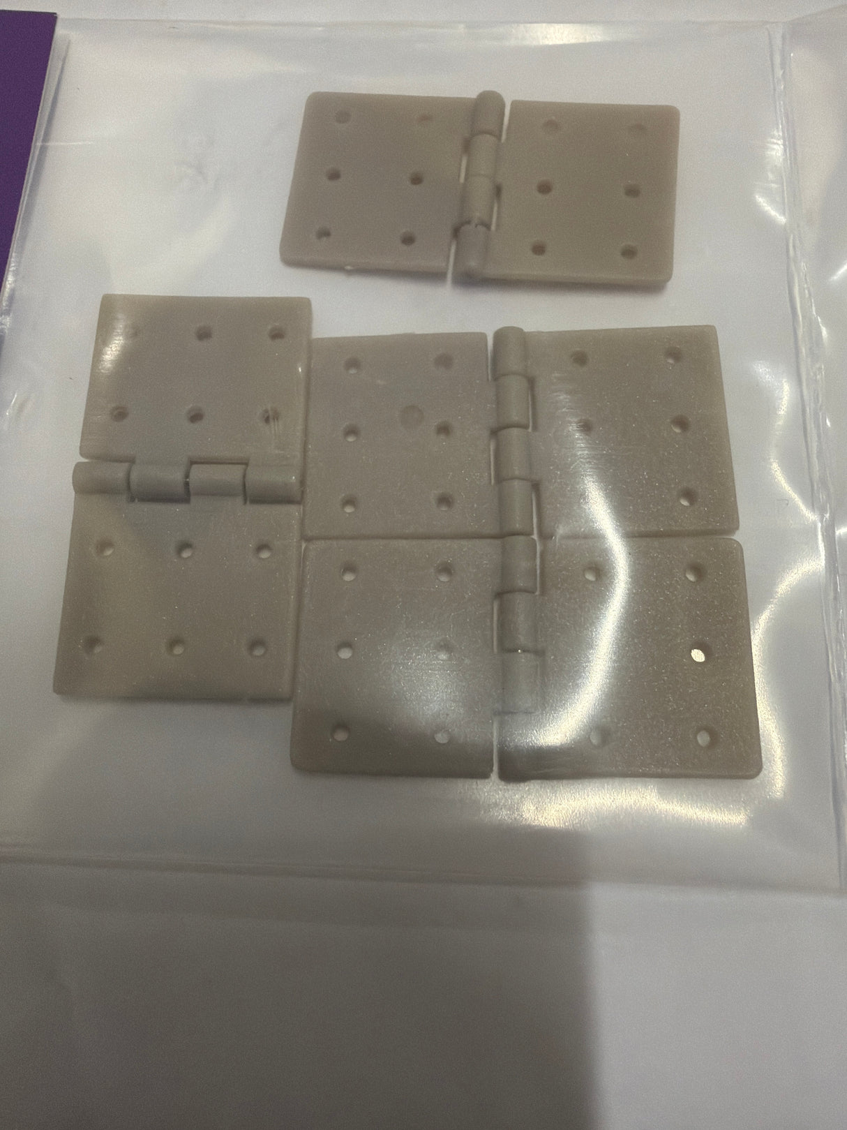 Large Metal Pin Hinge grey 20 x 36mm (4 hinges per packet)