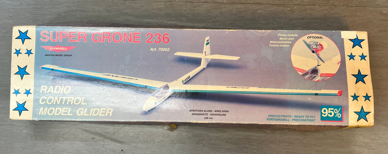 Aviomodelli Super Grone 236 Kit - New - Box faded/worn