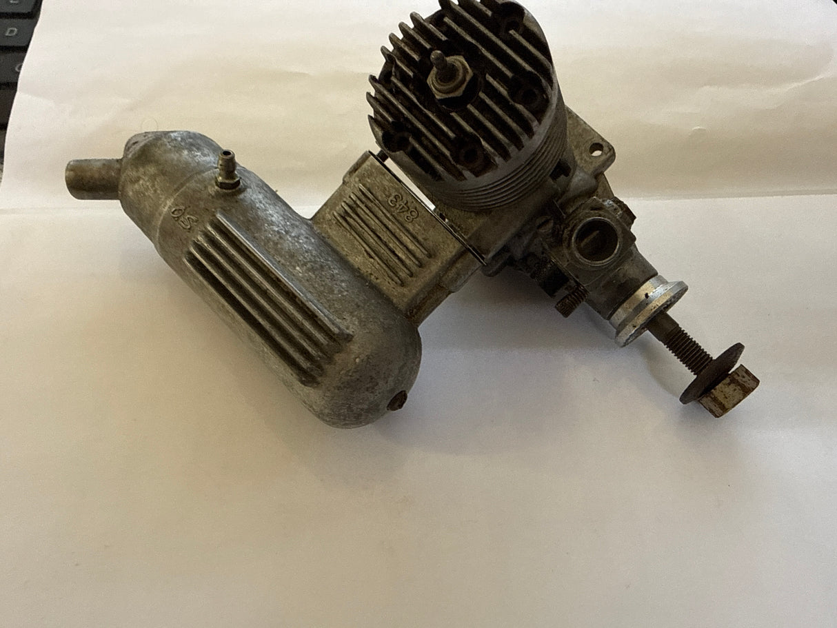 OS Max-40 FP Model Engine with silencer Second Hand (Box 63)