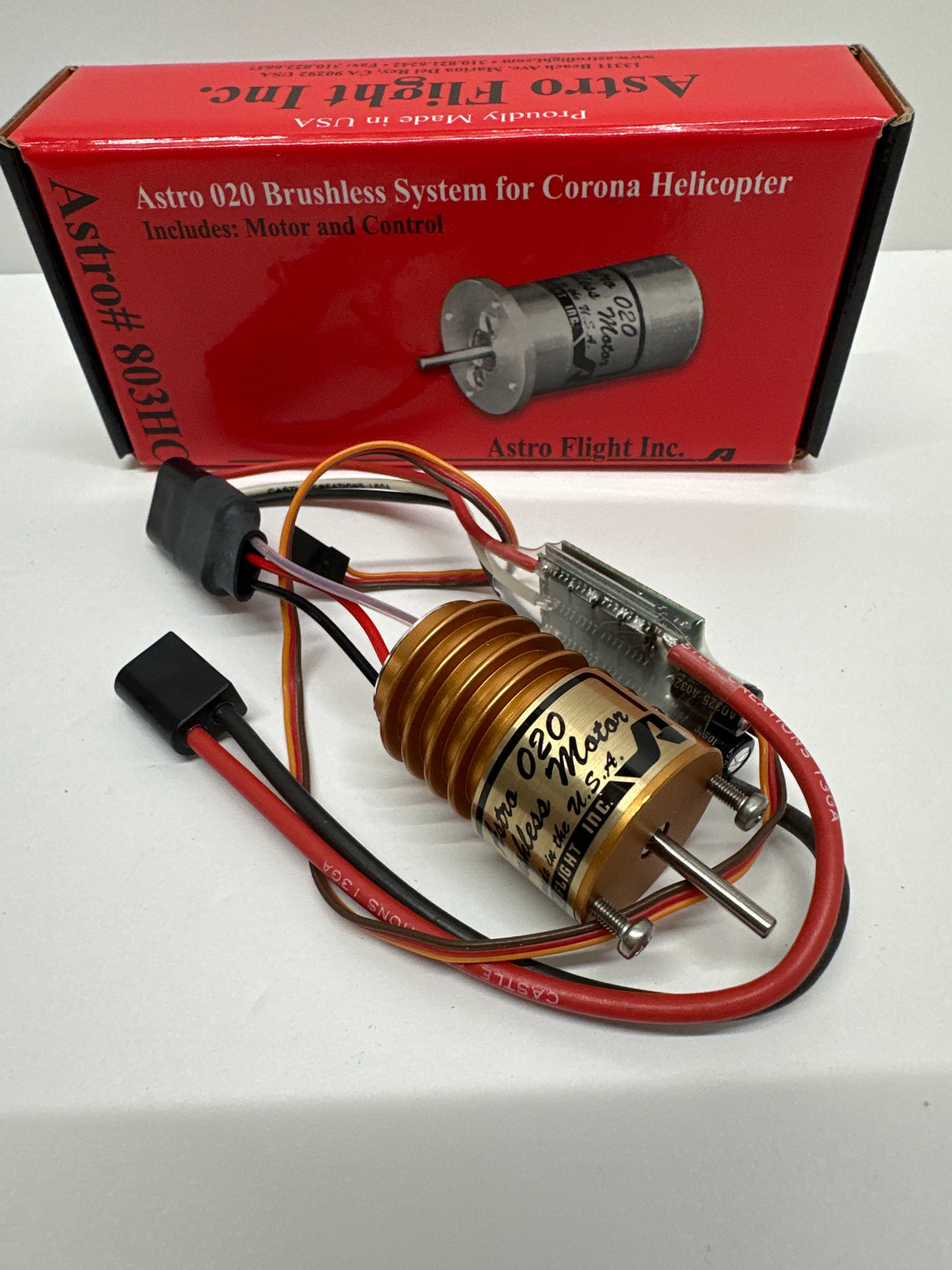 Astro Flight Inc 020Corona Heli System with castle esc