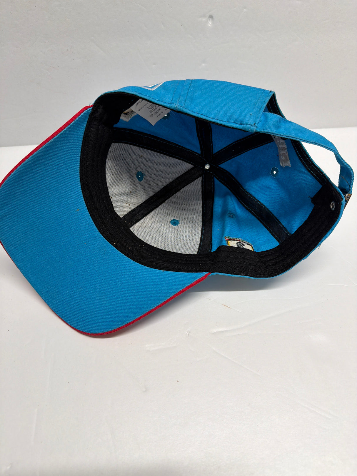 Ferrari Scuderia F1 Formula One Racing -Light Blue- Adjustable Baseball Cap (second hand)