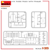 MiniArt 1/35 K-51 Radio Truck with Trailer Kit - 37062