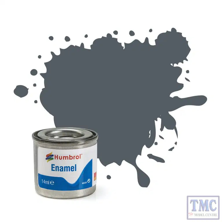Humbrol 125 Satin US Dark Grey - Tinlet (14ml) AA1376