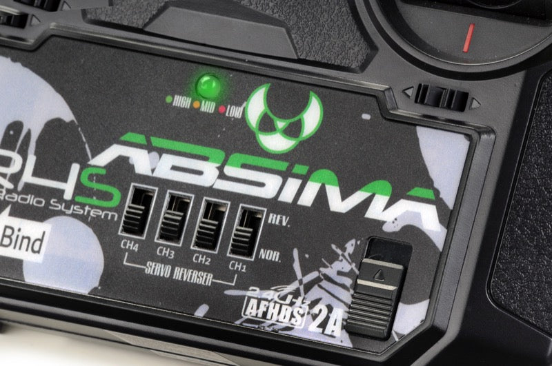 Absima 4-Channel Stick Radio SR4S 2.4GHz incl. Receiver