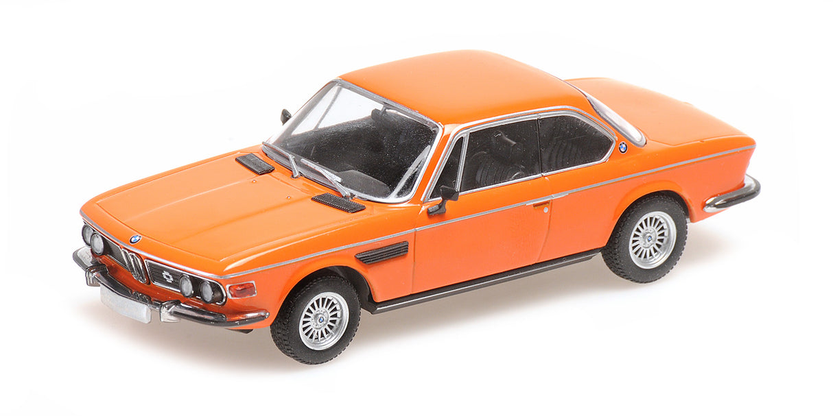 Minichamps Die Cast Collectables - 1:43 1968 BMW 3.0 CS - Orange