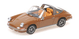 Minichamps Die Cast Collectables - 1:43 1972 Porsche 911 Targa - Brown