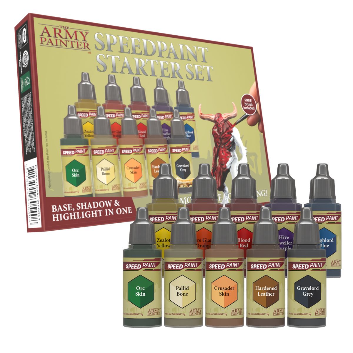 WP8054 ARMY PAINTER STARTER SPEED PAINT SET