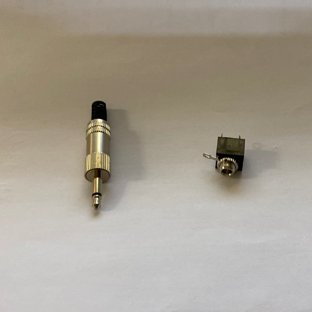 Mono Jack Plug and Socket 3.5