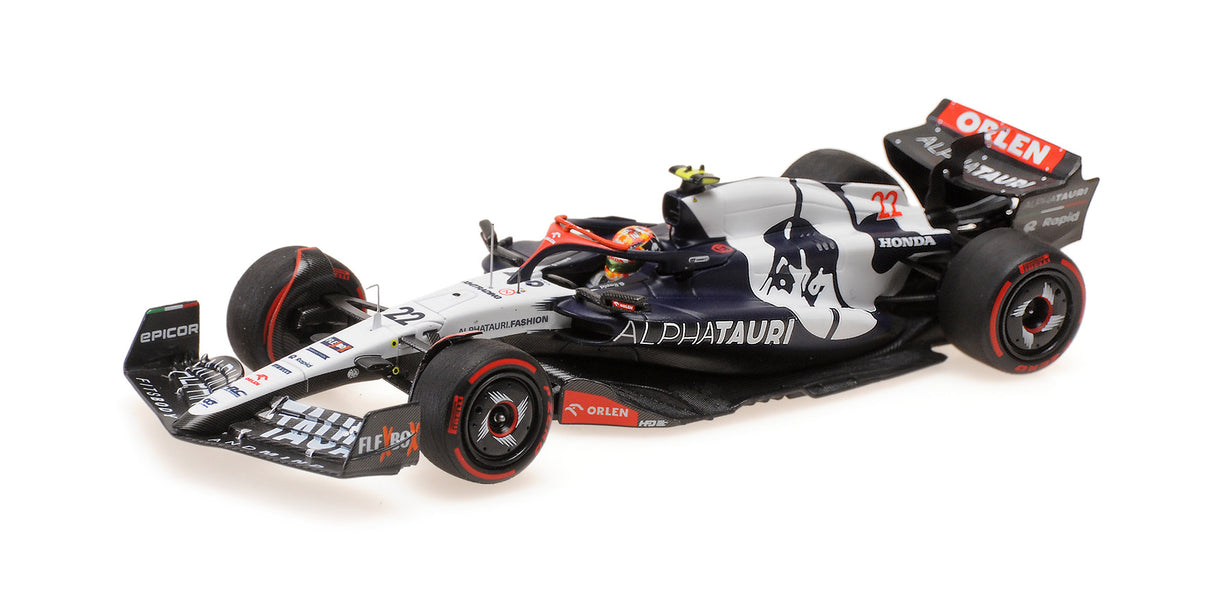 Minichamps Die Cast Collectables - 1:43 Scuderia Alphatauri At04 - Yuki Tsunoda - 2023