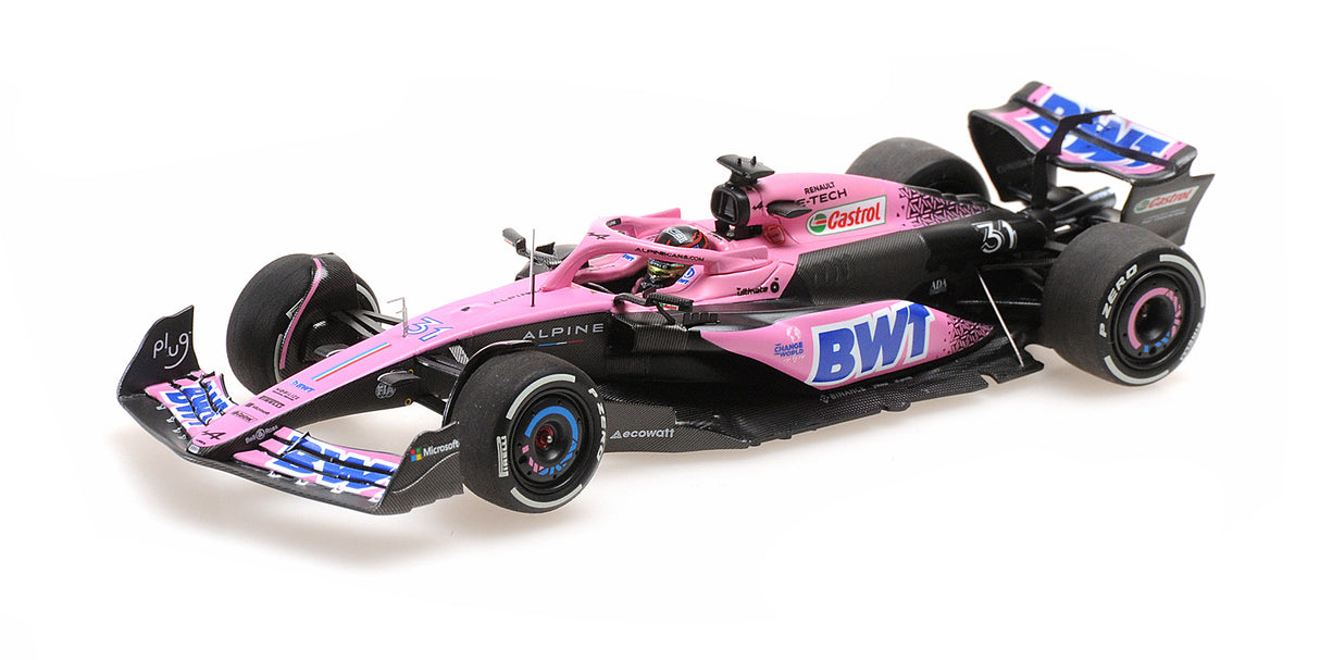 Minichamps Die Cast Collectables - 1:43 BWT Alpine F1 Team A523 - Esteban Ocon - 2023