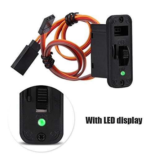 HEAVY DUTY SWITCH w/LED INDICATOR & CHARGE PORT-JR Style leads