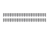 Ratio OO/HO Lineside Fencing Black (4 bar)