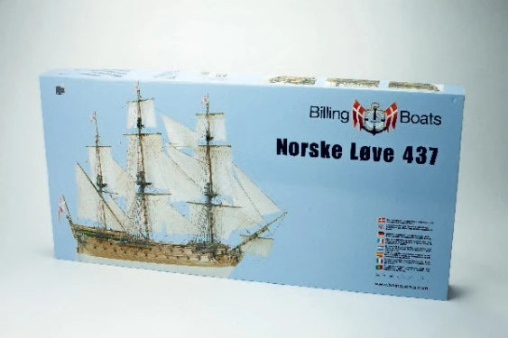 Billings BB437 1:75 Norske Løve - Wooden hull Kit 428326