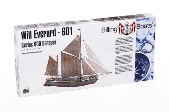 Billings BB601 1:67 Will Everard -Wooden hull Kit 428352