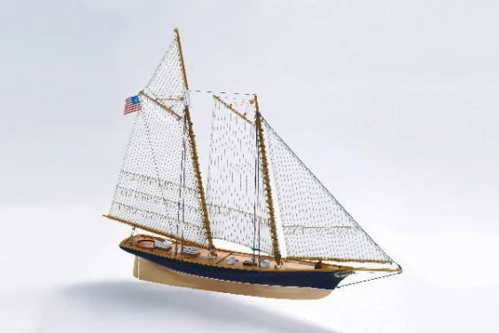 Billing Boats BB609 1:72 America -Wooden hull Kit 428357