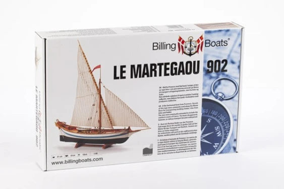 Billing Boats BB902 1:80 LE MARTEGAOU - Wooden hull Kit 428836