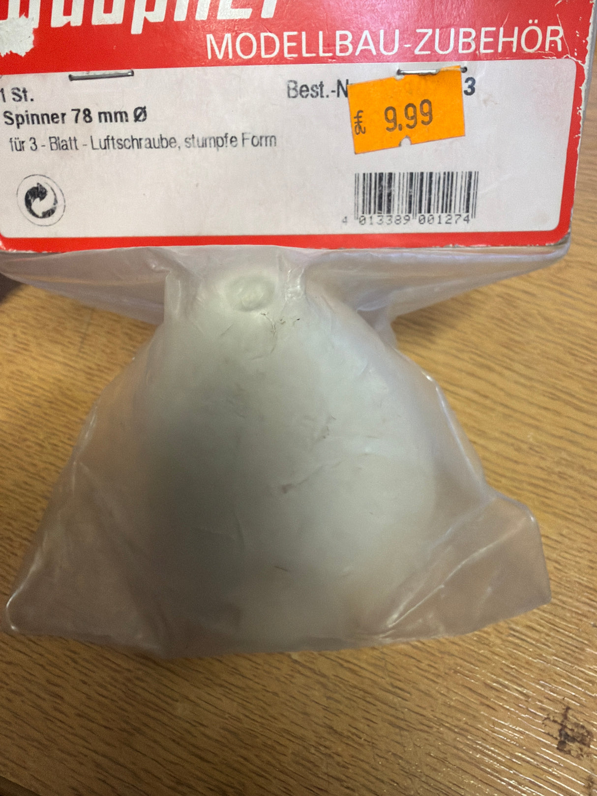 Graupner Spinner 78mm for 3-blade propeller # 1072.3