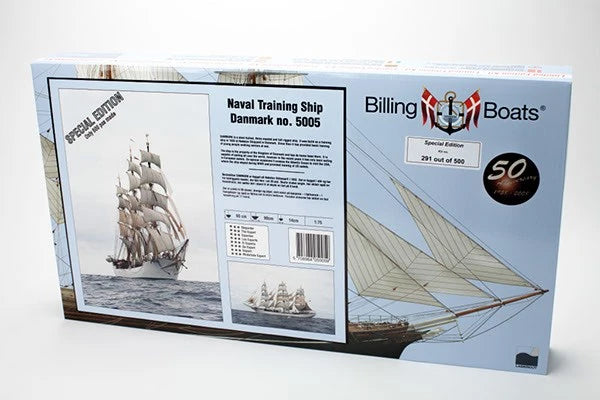 Billing Boats BB5005 1:75 Danmark - Wooden hull Kit 438756