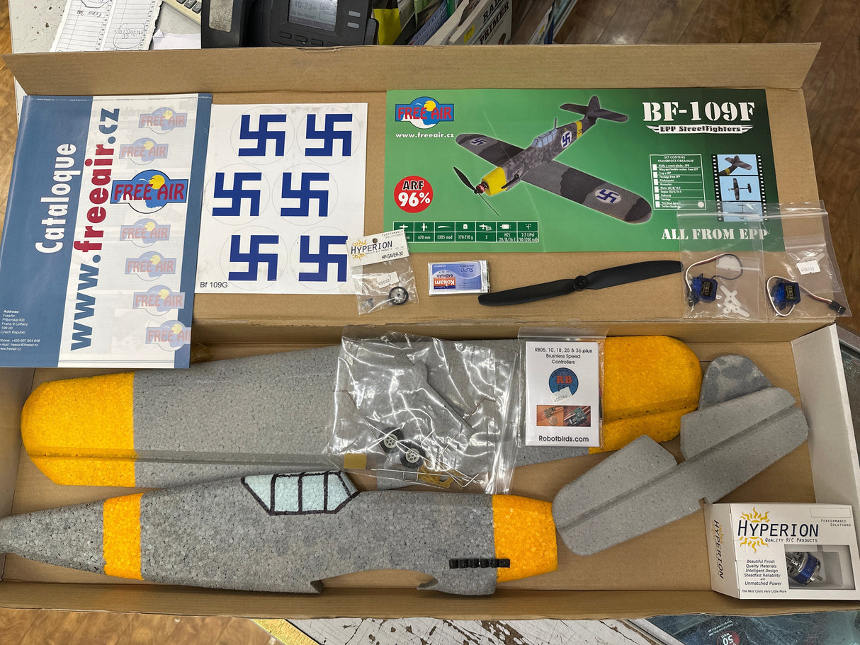 Freeair Epp Streetfighter BF-109F inc motor esc and servos