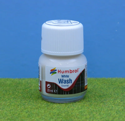45052 AV0202 HUMBROL ENAMEL WASH WHITE 28ML