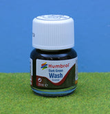 45053 AV0203 HUMBROL ENAMEL WASH DARK GREEN 28ML