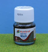AV0204 HUMBROL ENAMEL WASH DARK GREY 28ML