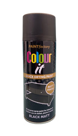45121 RAPIDE 1733PR MATT BLACK SPRAY - 400ml CAN